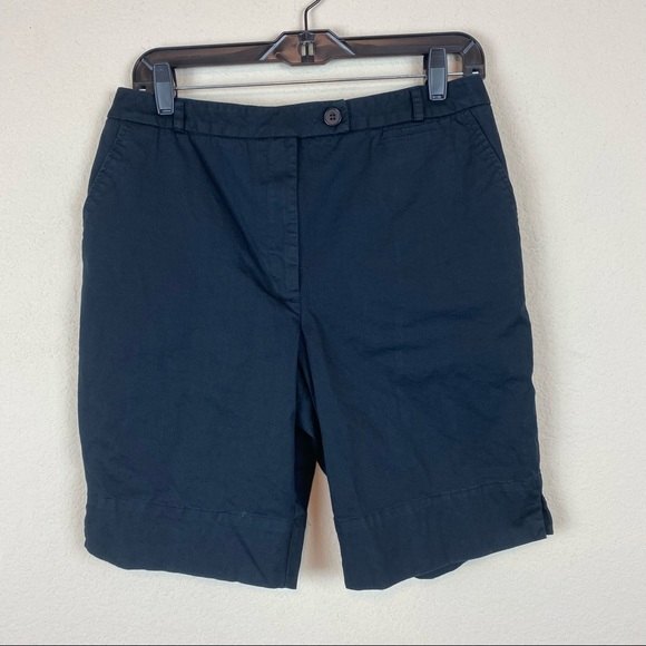 Valerie Stevens Shorts Black Bermuda - Picture 1 of 8